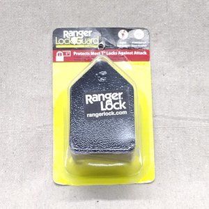 Ranger Lock Guard Model RGST-OP Protects Most 1" Locks Hardened Steel Housing